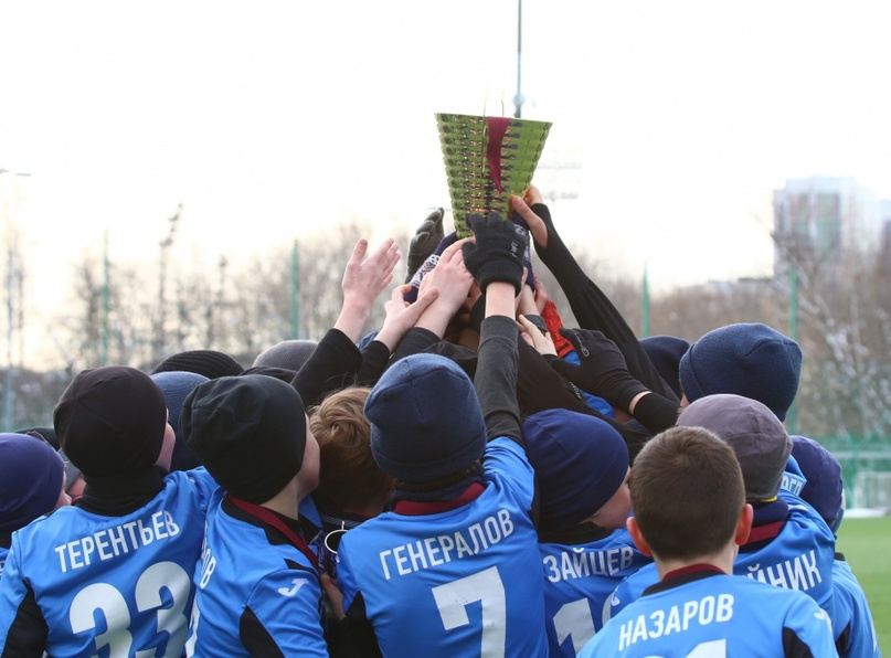 Команда СШ «Сатурн» 2009 г.р. стала чемпионом зимнего сезона «Moscow children’s league Pro» в дивизионе 2009 года